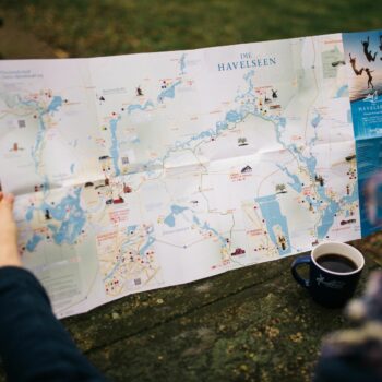 Wasserwanderkarte Übersichtskarte Havelseen WIR Auflage 2025 Kartenansicht by steven Ritzer photography